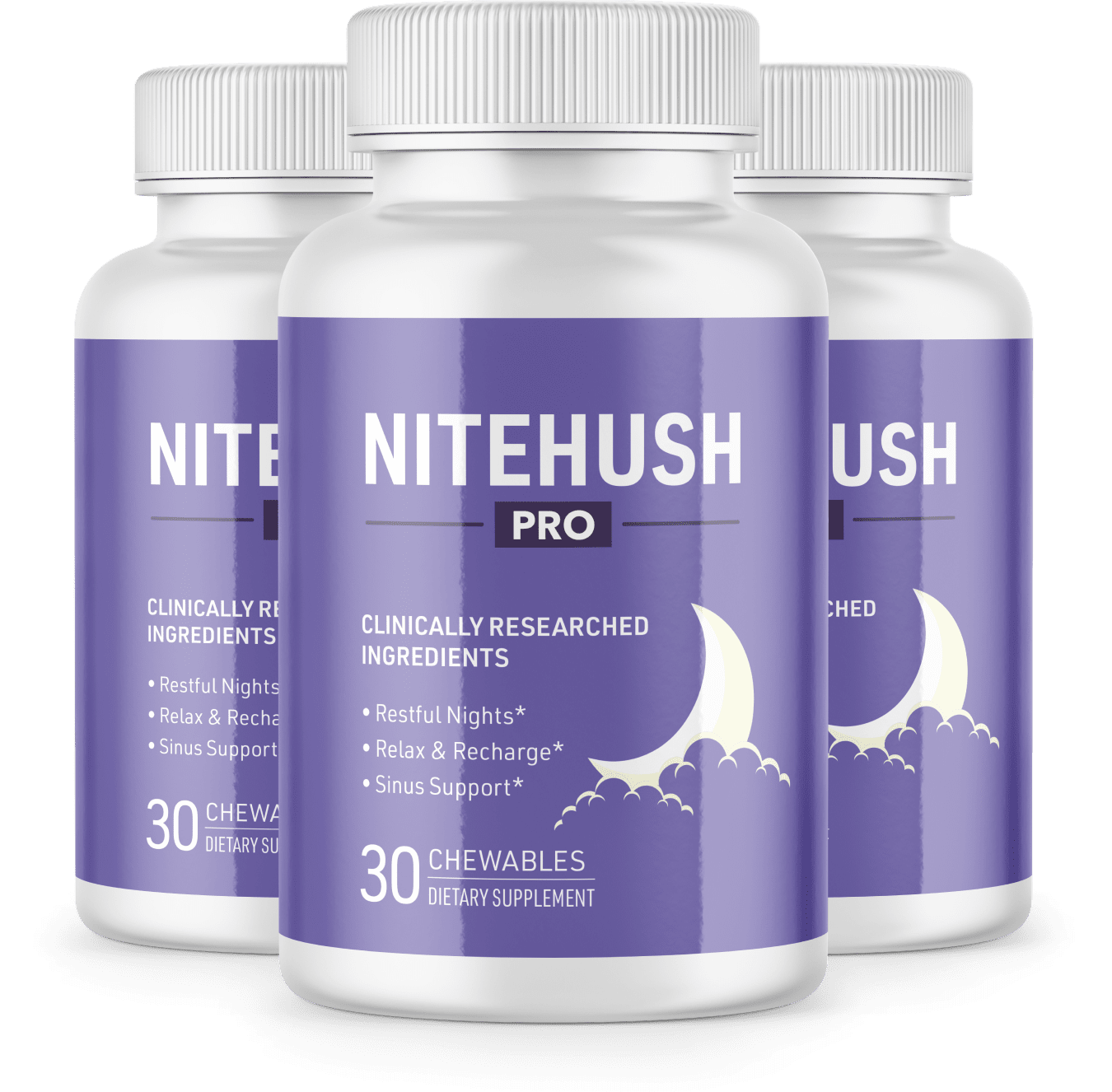 nitehush pro 3 bottles